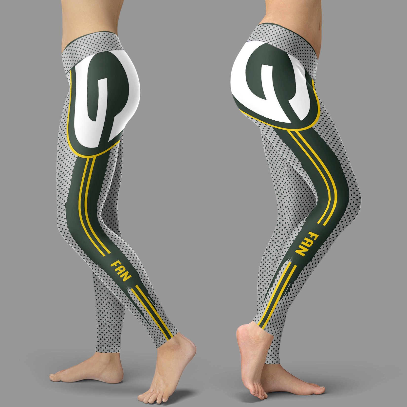 Charming Lovely Fashion Green Bay Packers Leggings