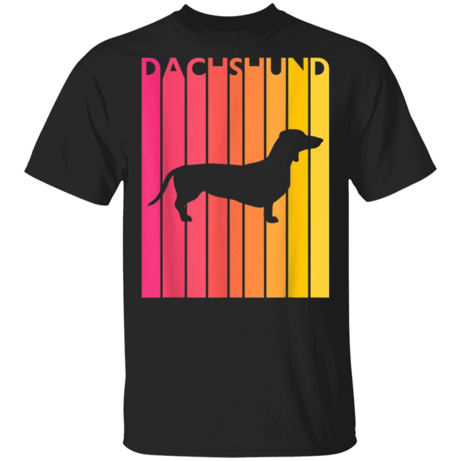 Dachshund Shirt Vintage Dog Tee Dachshund Gift for Dog Lover TShirt