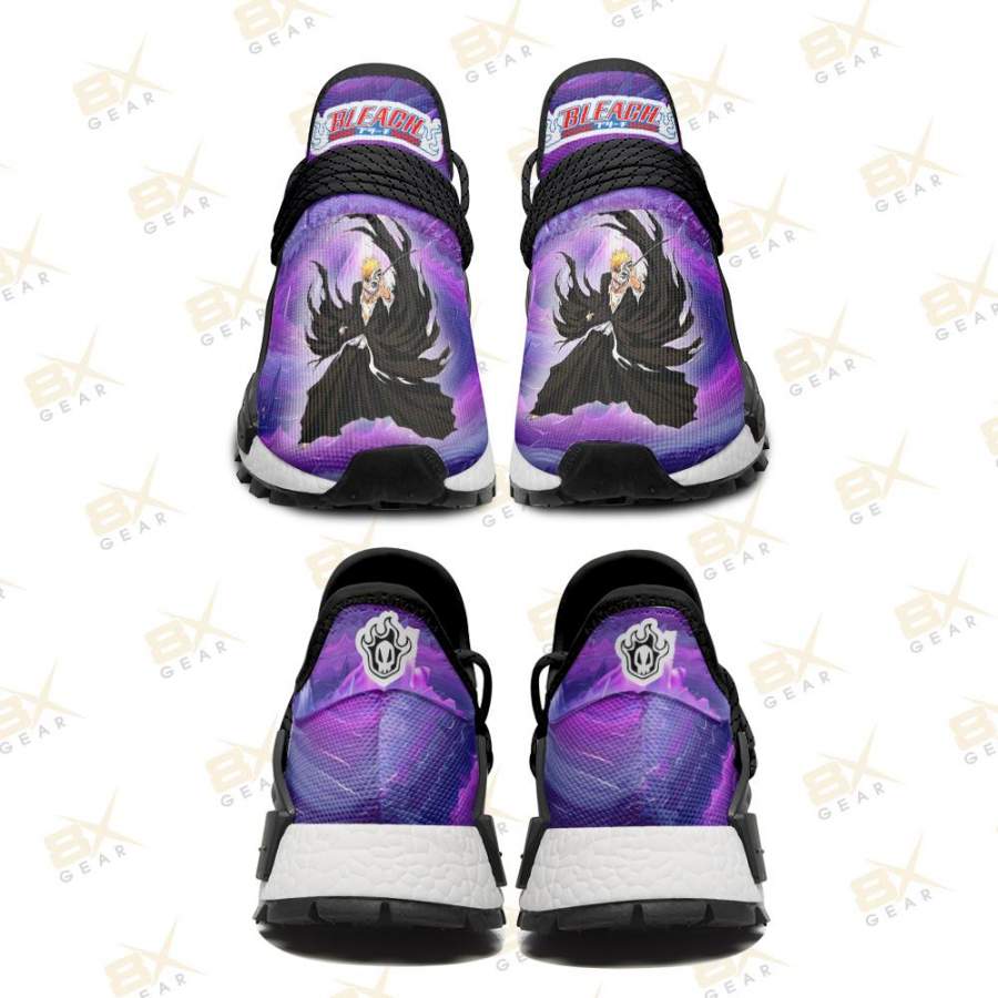 Bleach Sneakers Kurosaki Ichigo Half Hollow Shoes Anime Fan Design S12112