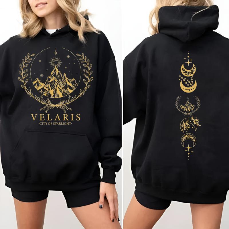 Velaris 2 Sides T-Shirt/Sweatshirt/Hoodie, Thorns and Roses Court of Dreams Shirt, Acotar Shirt, Night Court Acotar, Sarah J Maas