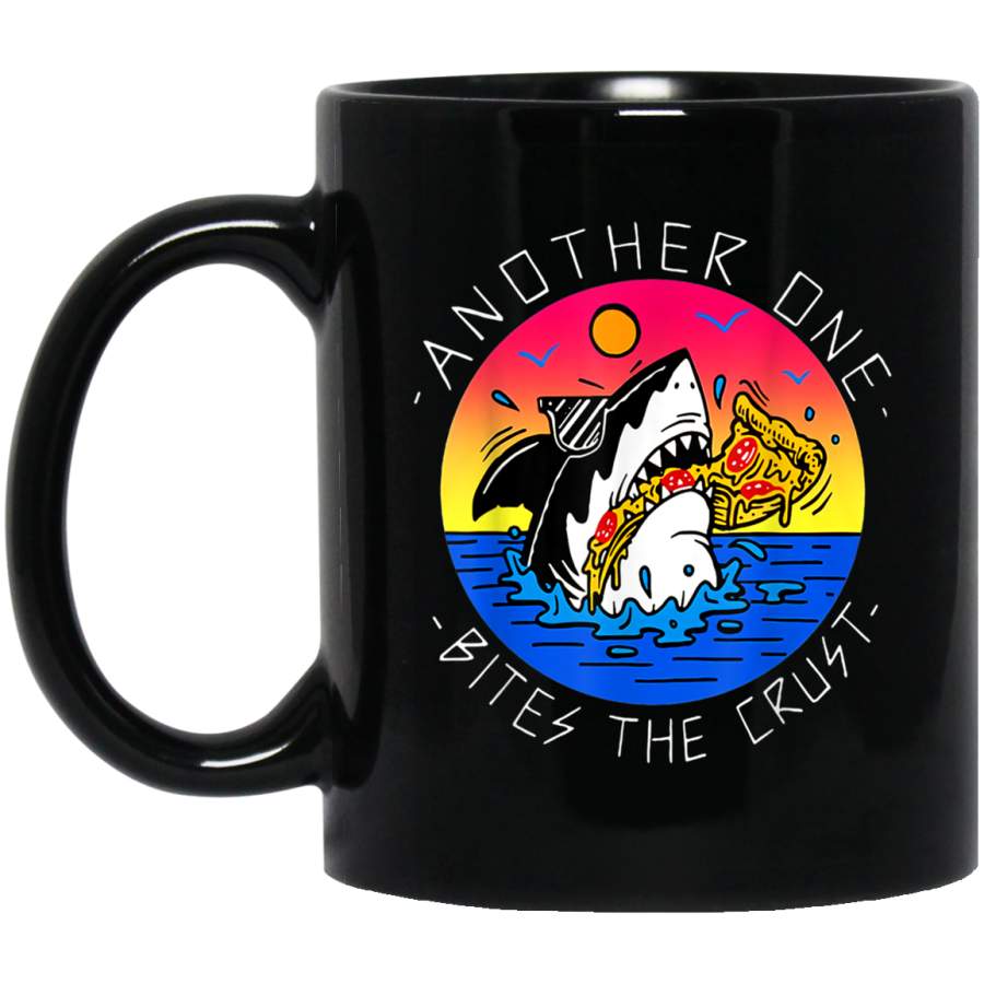 Another One Bites The Crust Shark Doo Doo Eat Pizza Mug