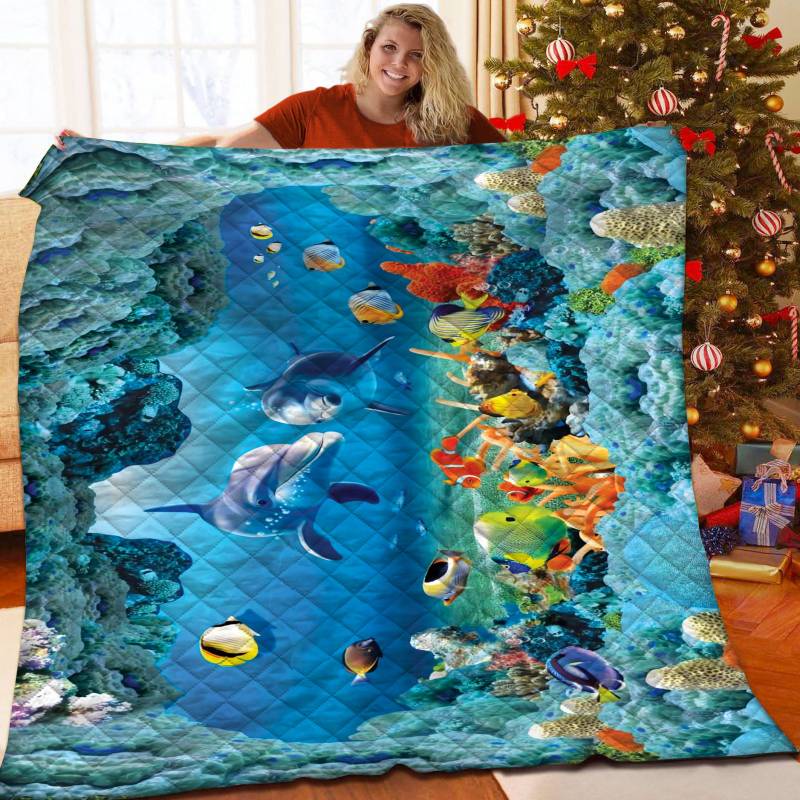 Dolphin JFJ4868 Quilt