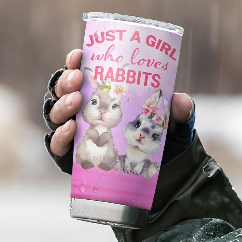 Bunny Stainless Steel Tumbler Cup | Travel Mug | Tc5165