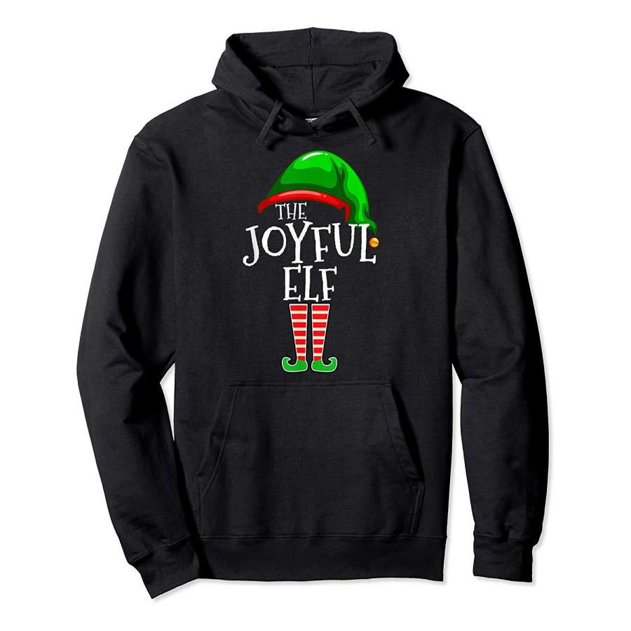 The Joyful Elf Group Matching Family Christmas Gifts Holiday Hoodie
