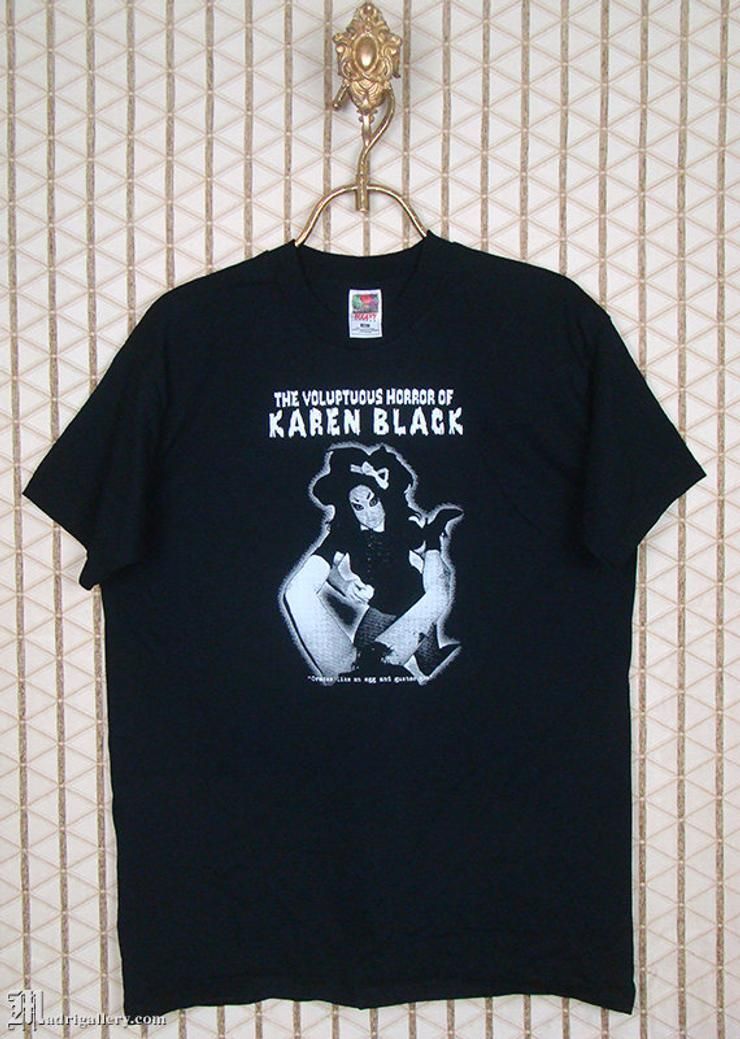 The Voluptuous Horror Of Karen Black Vintage Rare Tour Shirt