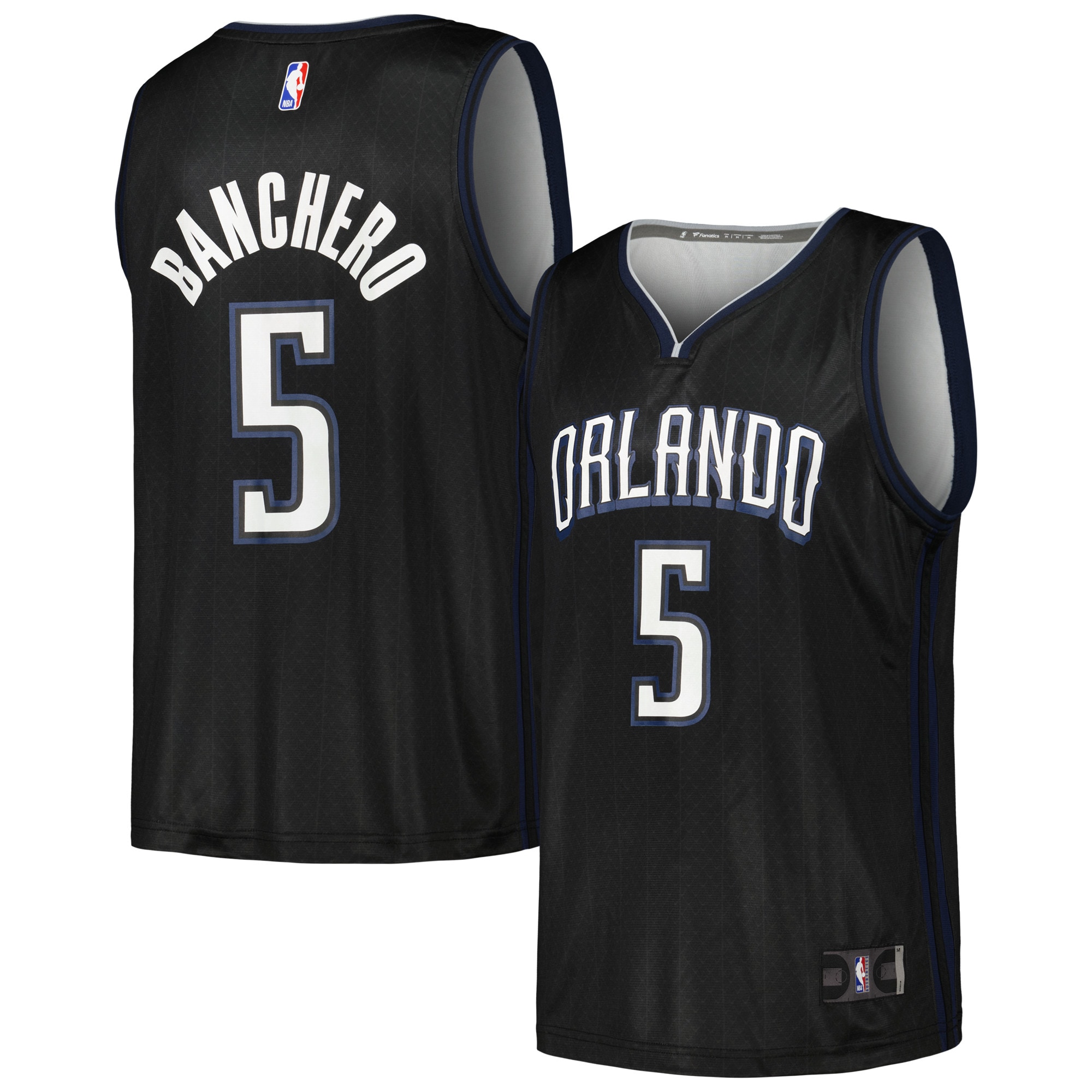 Paolo Banchero Orlando Magic Fastbreak Jersey – City Edition – Black