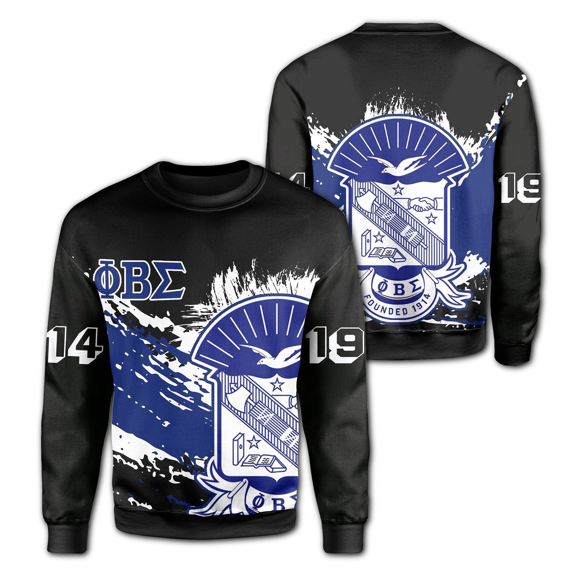 Fraternity Sweatshirt – Phi Beta Sigma Sweatshirt – Tip Style