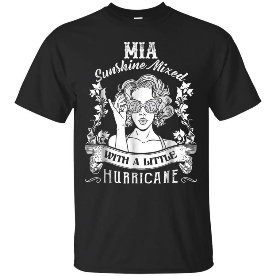 AGR Mia Sunshine Mixed Hurricane Tshirt First Name Tee Jaq T-shirt