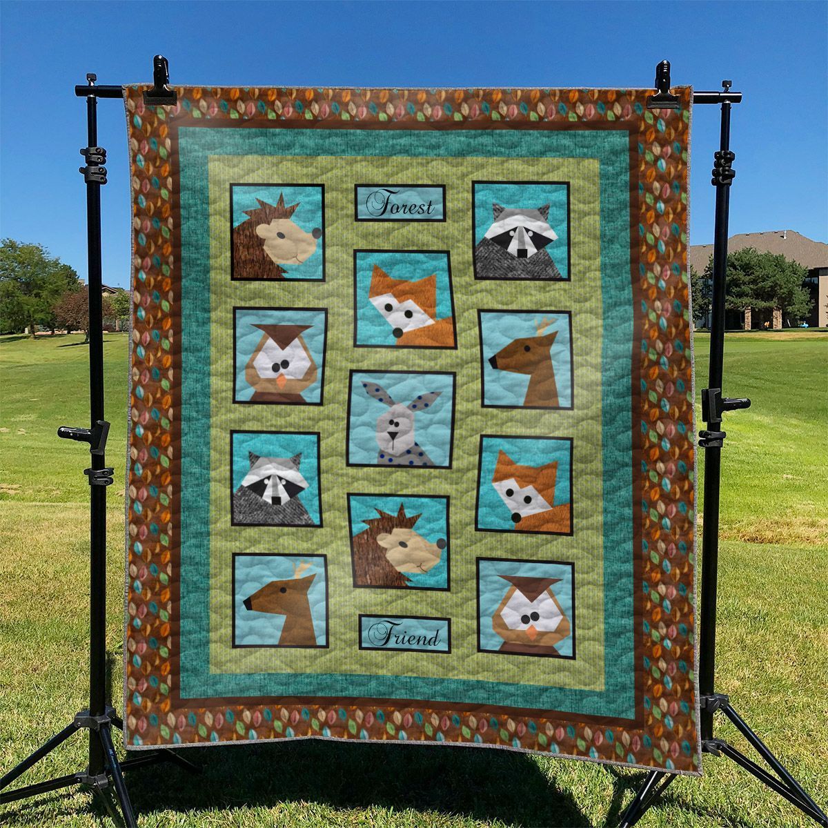 Animal Quilt Tulle