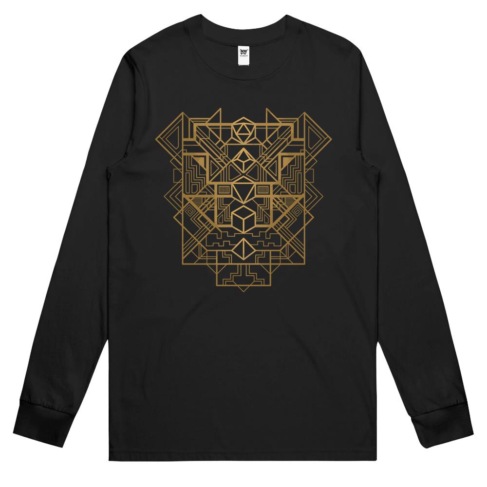 Dice Deco Gold Long Sleeve T Shirts