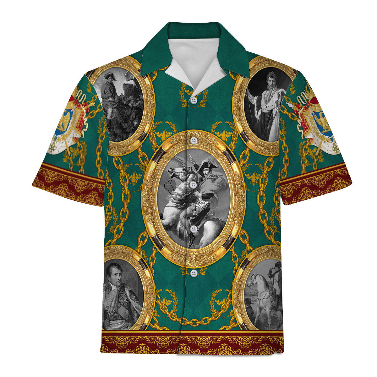 Napoleon Bonaparte Hawaiian Shirt 3D Shirt For Unisex