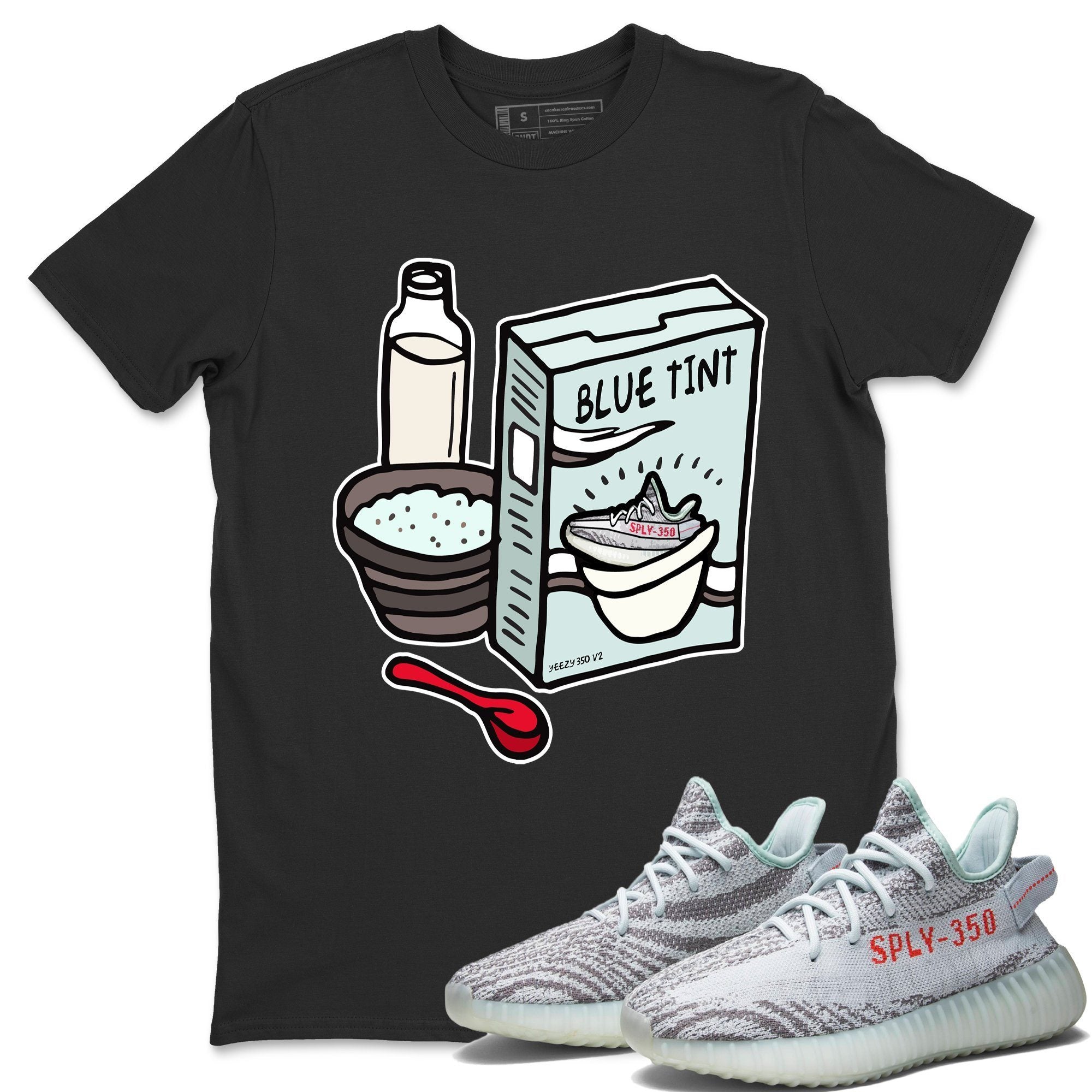 Breakfast Cereal T-Shirt – Yeezy 350 V2 Blue Tint