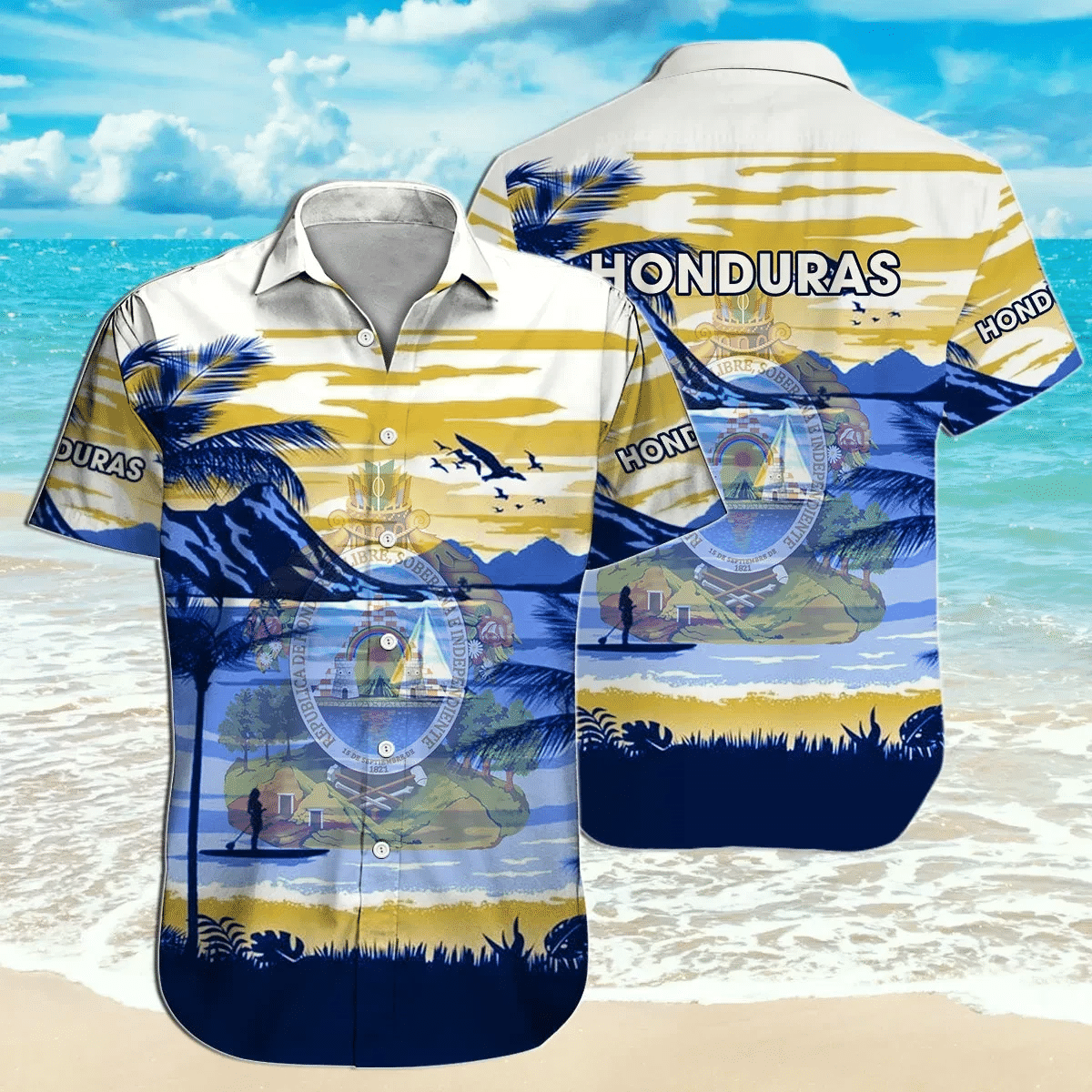 Honduras Hawaii Shirt Unisex Adult Ha38550