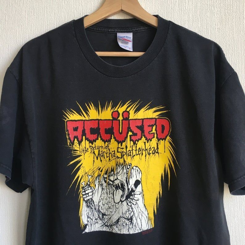 Accused Vintage Shirt Band Tee Shirt