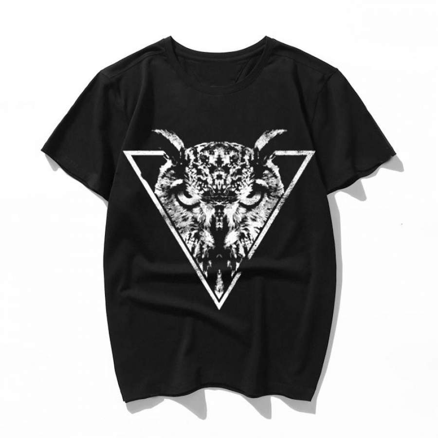 owl t shirt mens t shirt women funny vintage print cartoon tshirt harajuku ulzzang kawaii Graphic t-shirt female clothes top