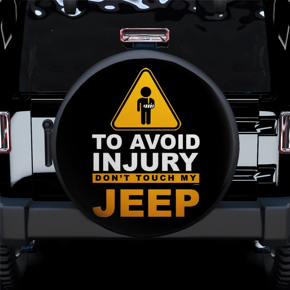 To Avoid In Jury Jeep Car Spare Tire Covers Gift For Campers