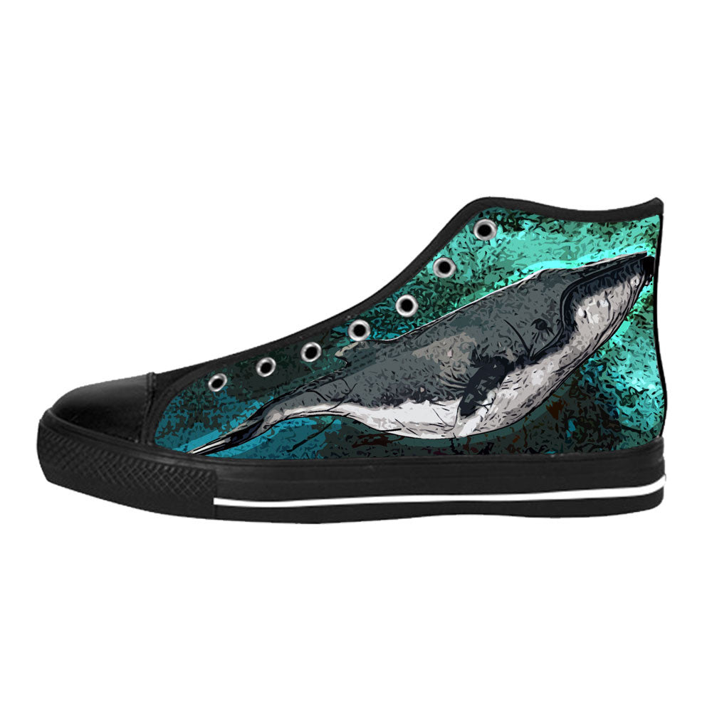 Whale Shoes & Sneakers – Custom Whale Canvas Shoes