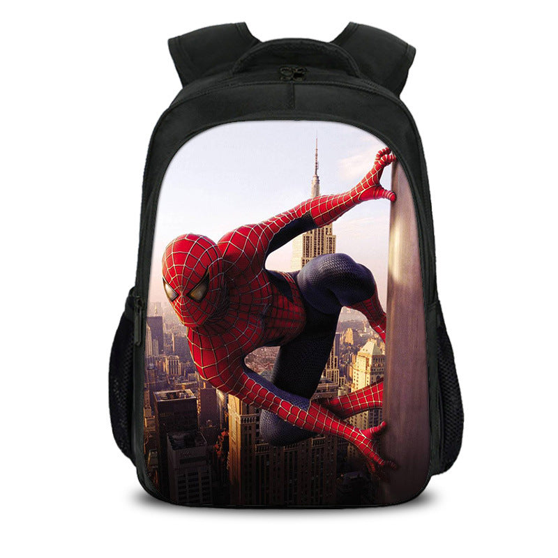 Teen’s book bag Spider Man Into The Spider-verse Nylon Backpack – Kabusvuya