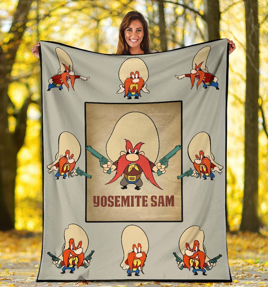 Yosemite Sam Blanket Custom Cowboy Looney Tunes Home Decoration