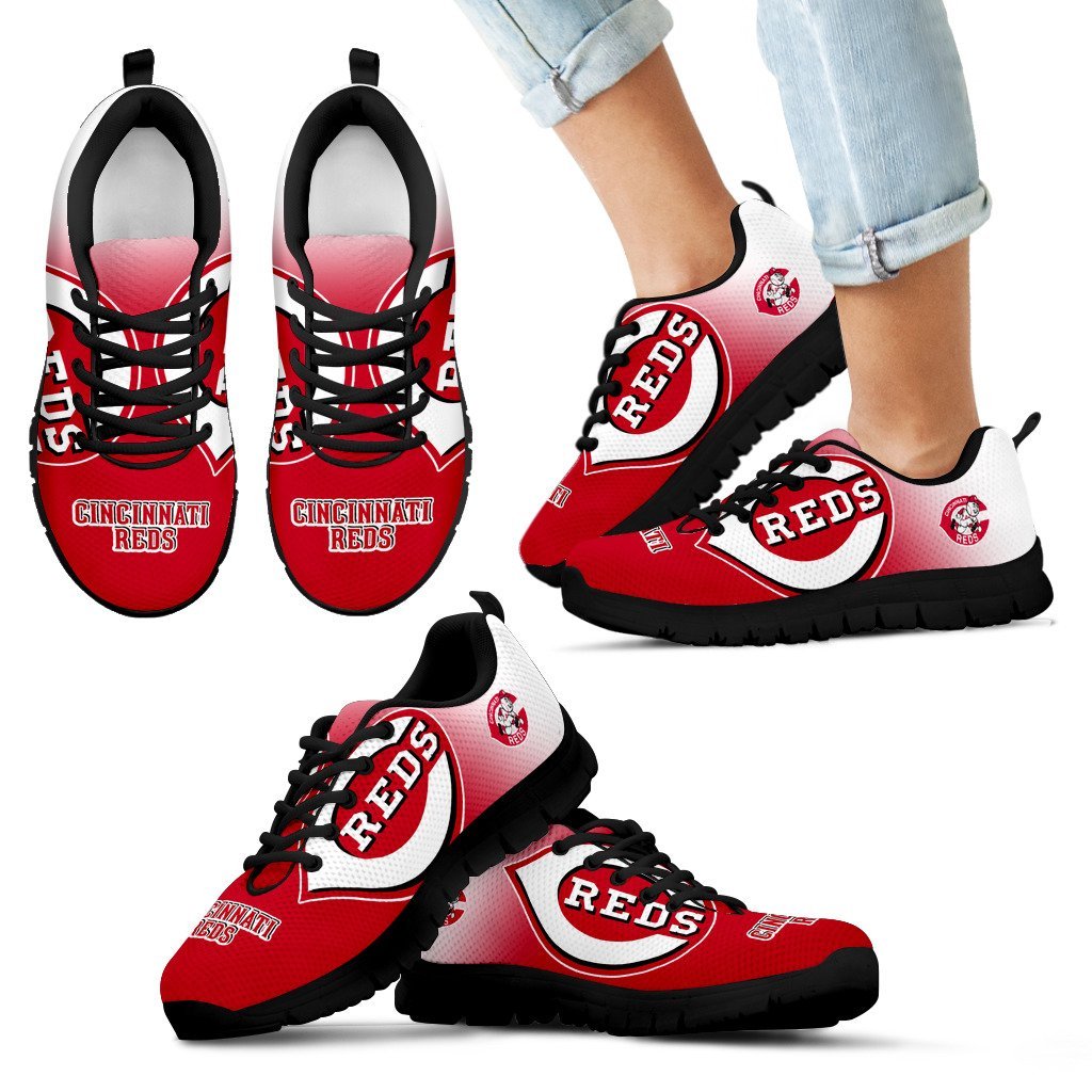 Awesome Unofficial Cincinnati Reds Sneakers