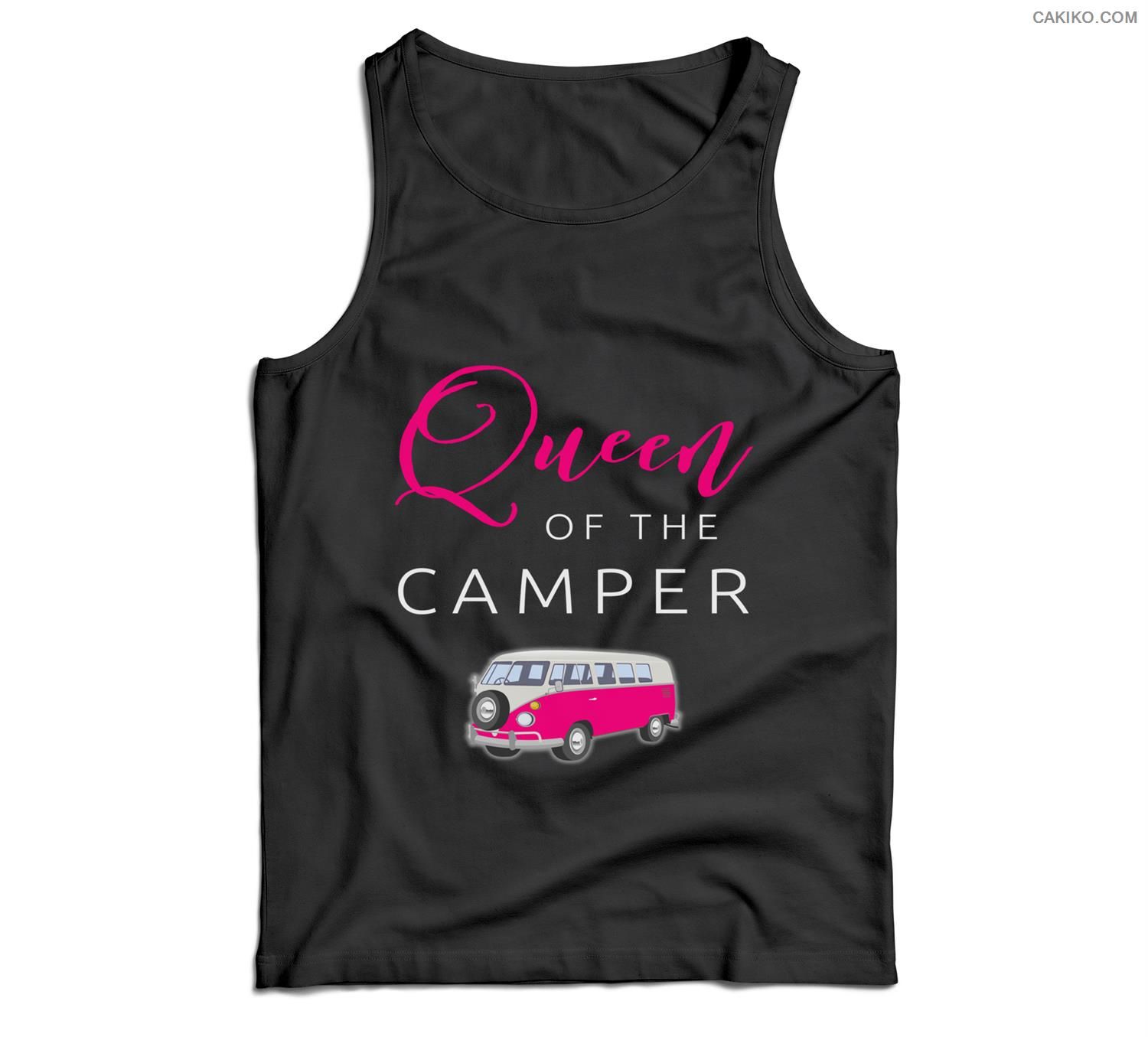 Queen Of The Camper Mom Grandma Camping Funny Men Tank Top