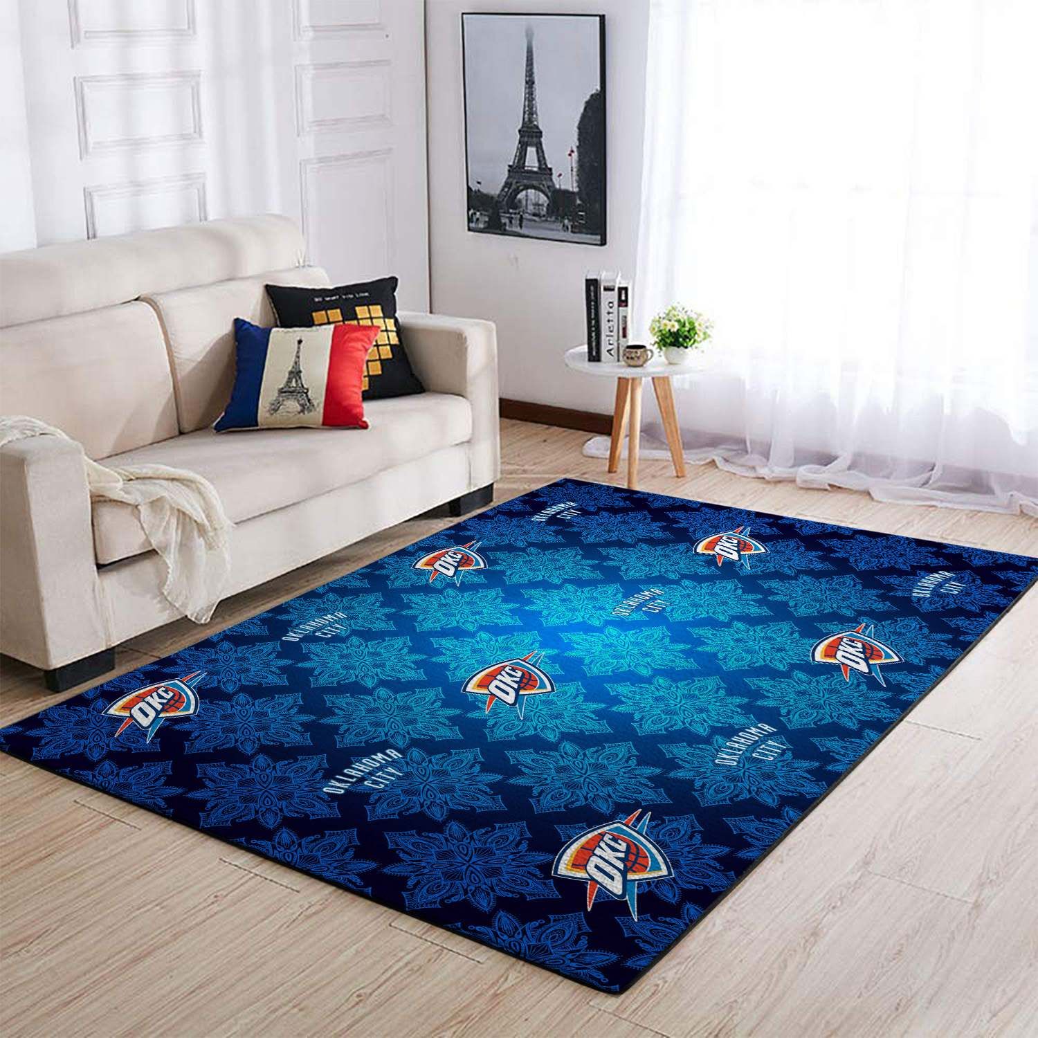 Oklahoma City Thunder Area Rugs Living Room Carpet SIC281203 Basketball Rugs Local Brands Floor Decor