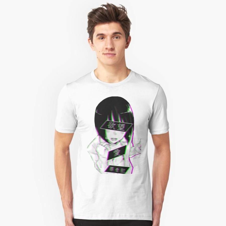 Lust (Alternative)- Sad Japanese Aesthetic Women Men T Shirt