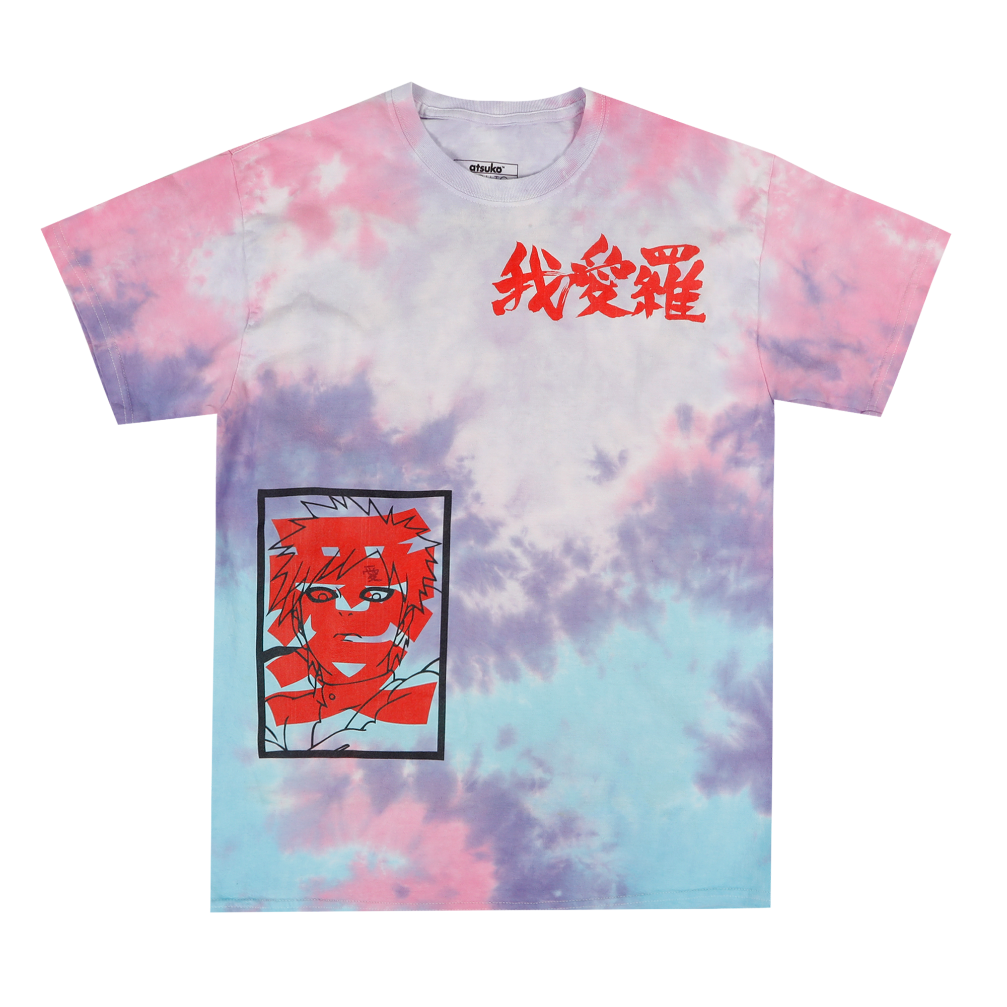 Naruto Cotton Candy Tie Dye Tee