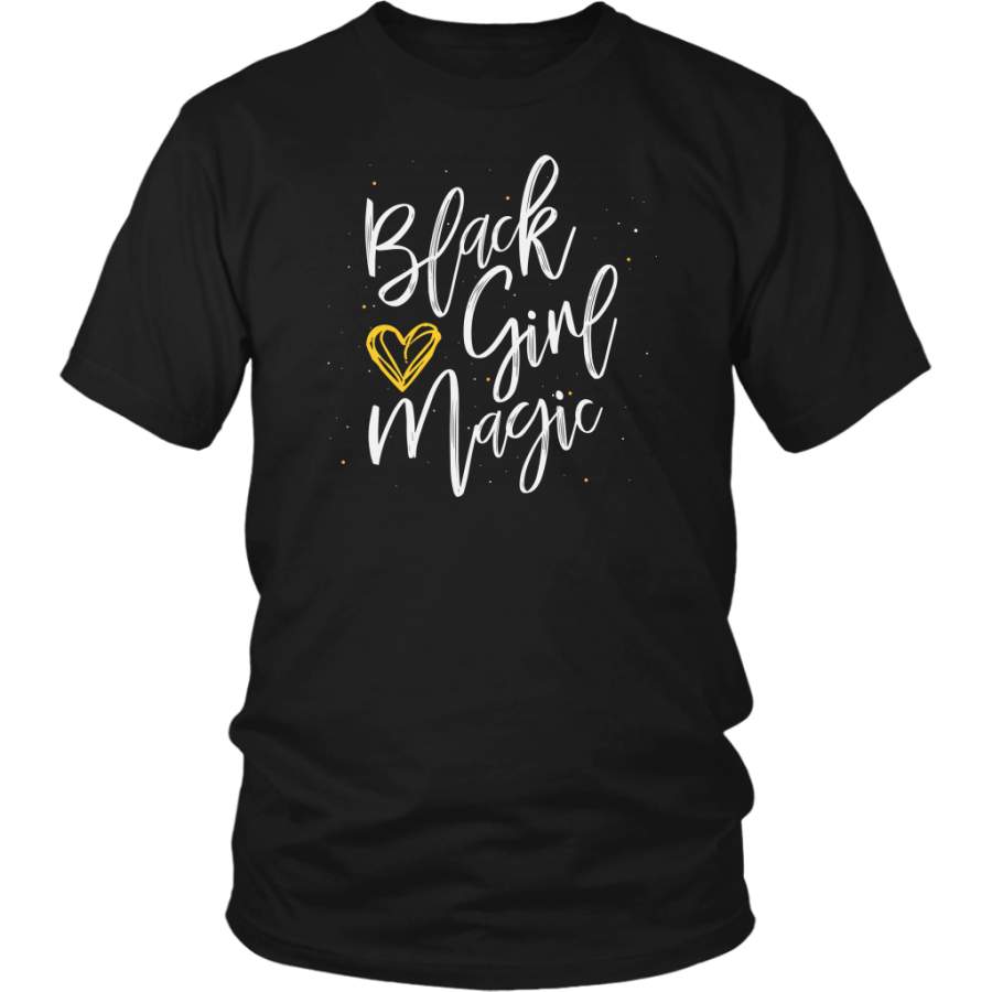 Black Girl Magic T-Shirt Heart
