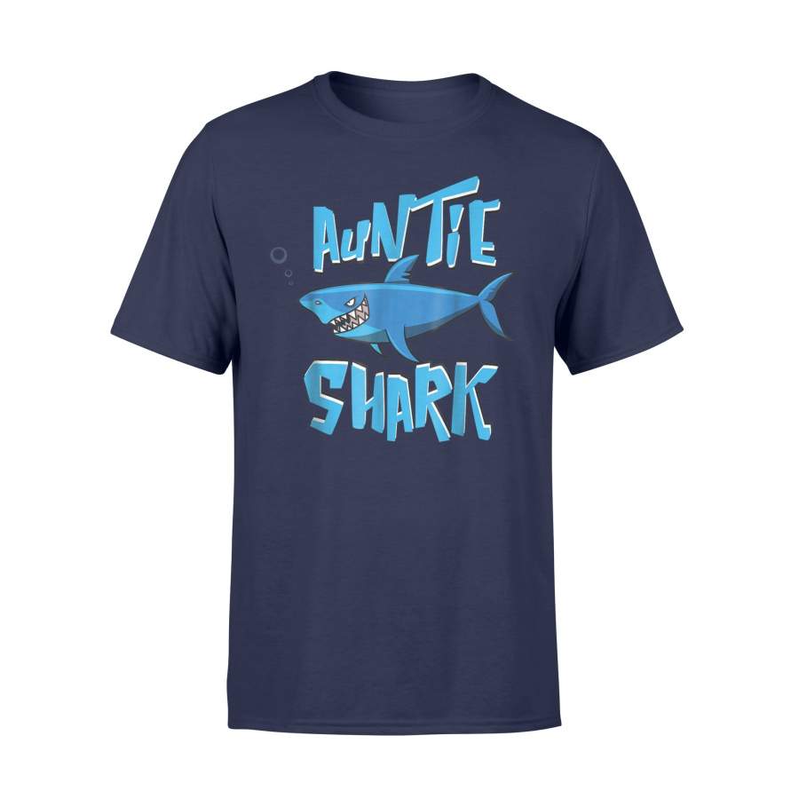 Auntie Cute Shark Lover Fans T-Shirt