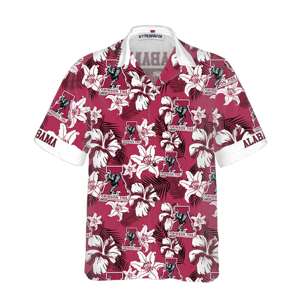 Tropical Alabama Hawaii Unique Collared Shirt For Adults Ha69262