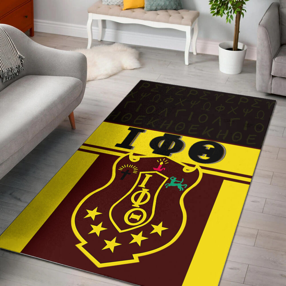 Iota Phi Theta Area Rug – Fraternity Heritage Area Rug