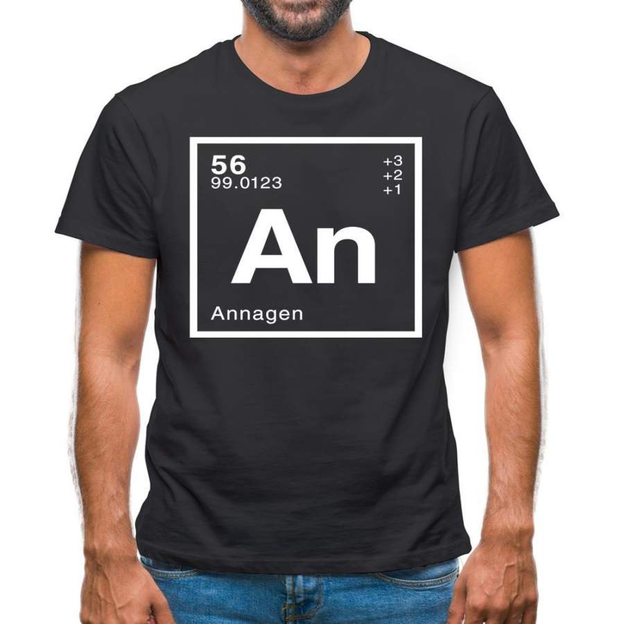 Anna – Periodic Element Mens T-Shirt