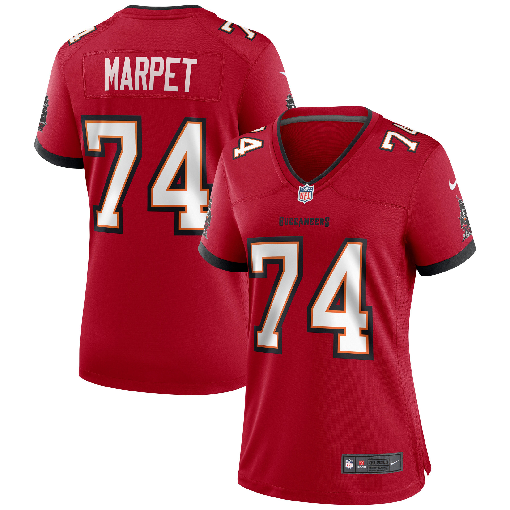 Ali Marpet Tampa Bay Buccaneers Womens Game Jersey – Red NFL