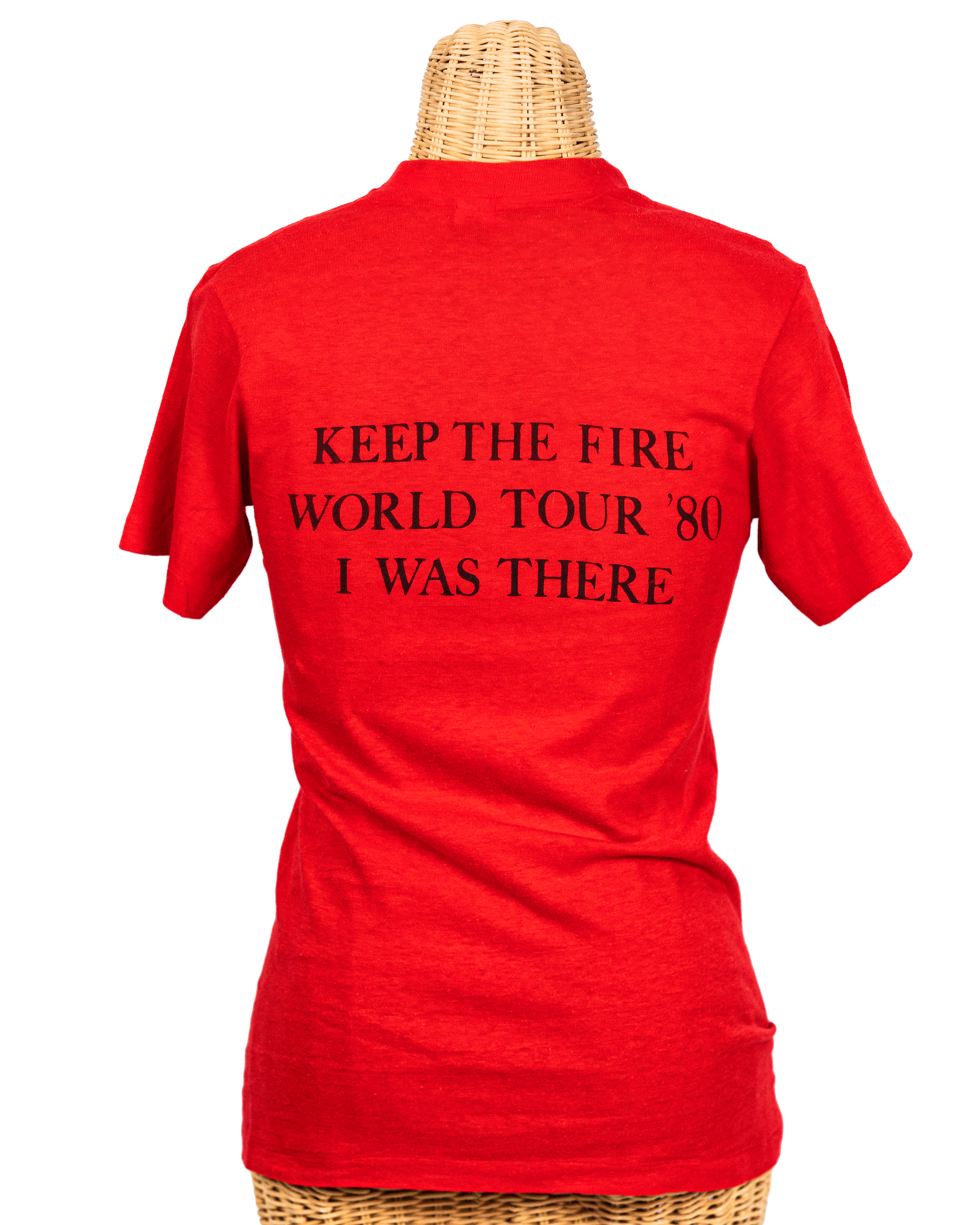 Vintage: Keep The Fire Tour 1980, Kenny Loggins Tee Shirt