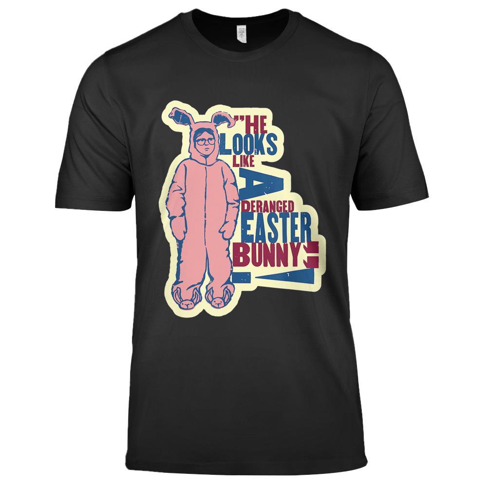 A Christmas Story Deranged Easter Bunny Premium T Shirts