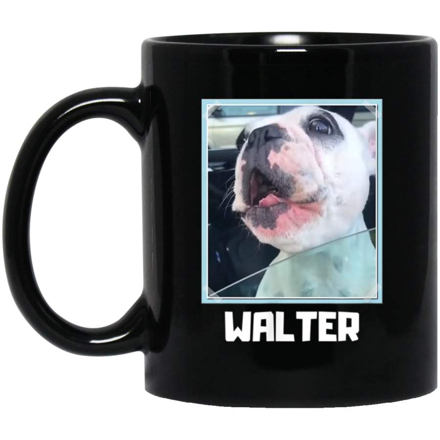 Walter Geoffrey The Frenchie 11 oz 15 oz Mug Black