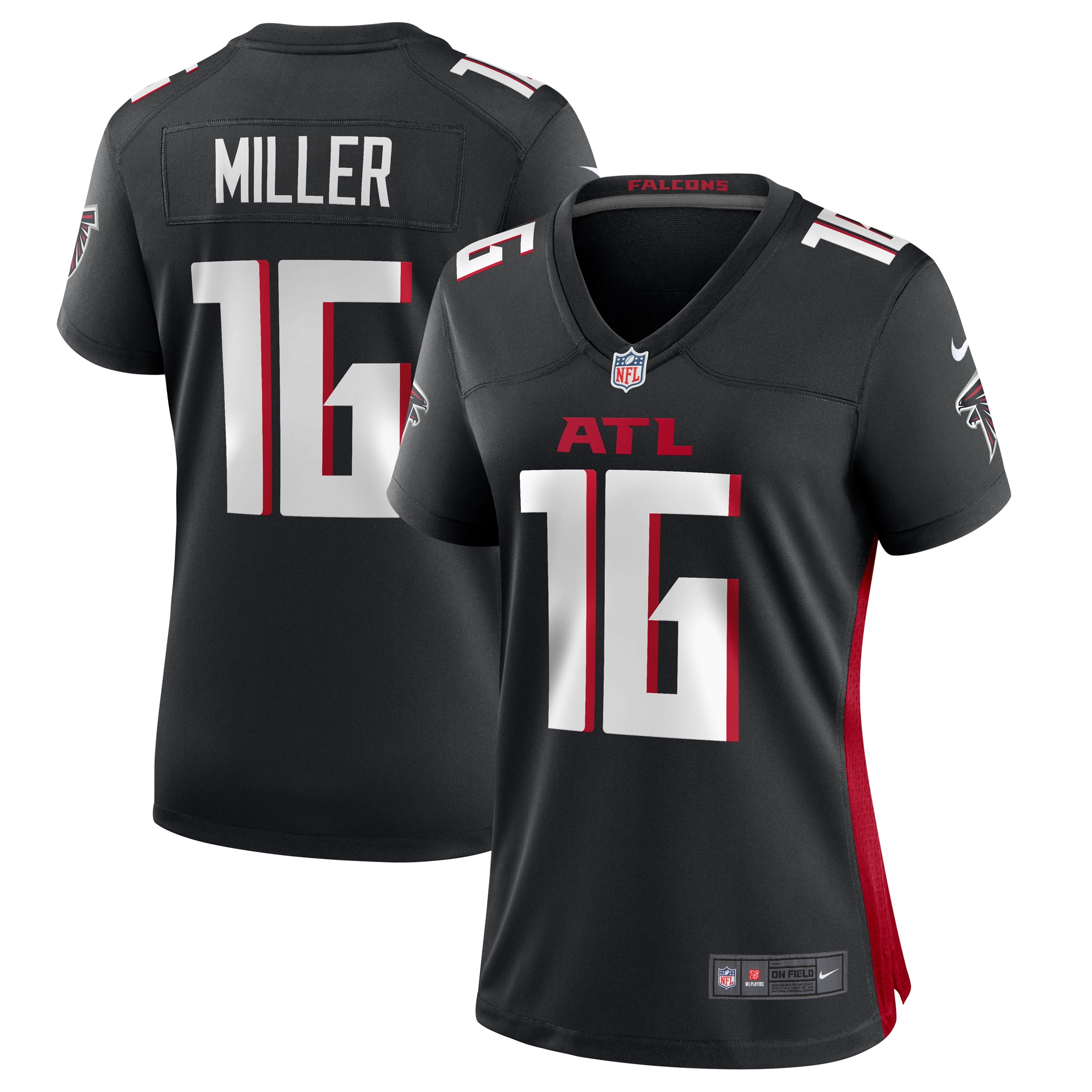 Women’s Atlanta Falcons Scotty Miller Red Game Player Jersey