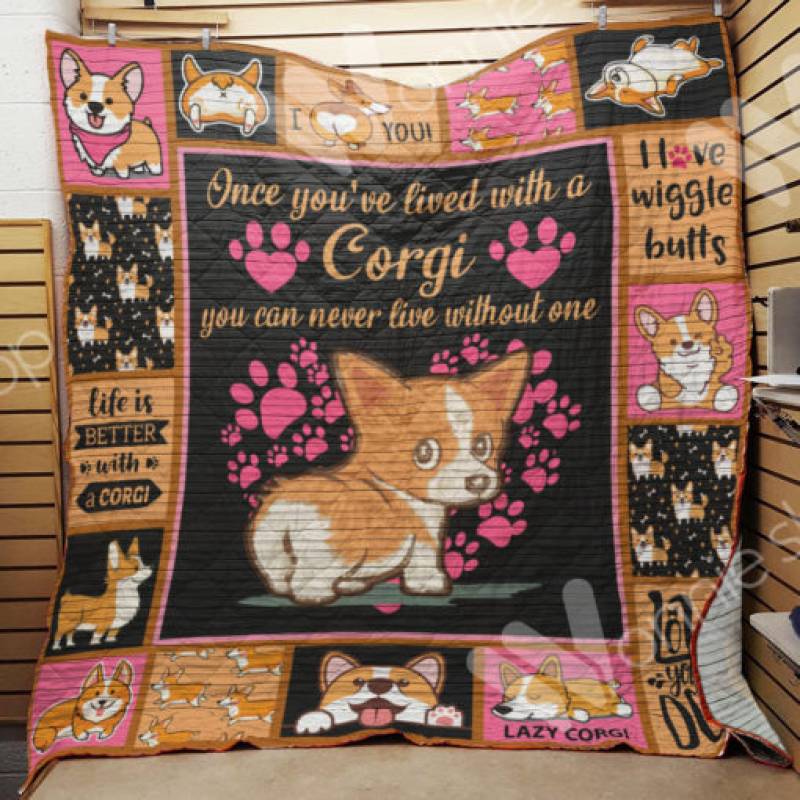 Corgi Dog Blanket AU1001 97O35