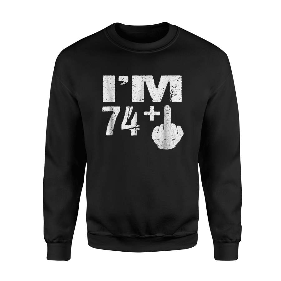 75th Birthday Funny Women Sweatshirt