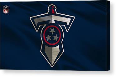 5 Tennessee Titans Uniform Joe Hamilton Canvas Print