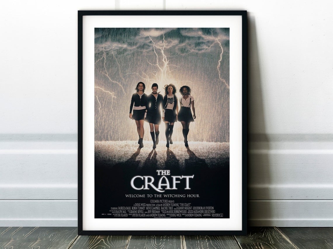 The Craft Movie Canvas And Poster, Canvas Wall Art, Wall Decor Visual Art Gift Happy Halloween