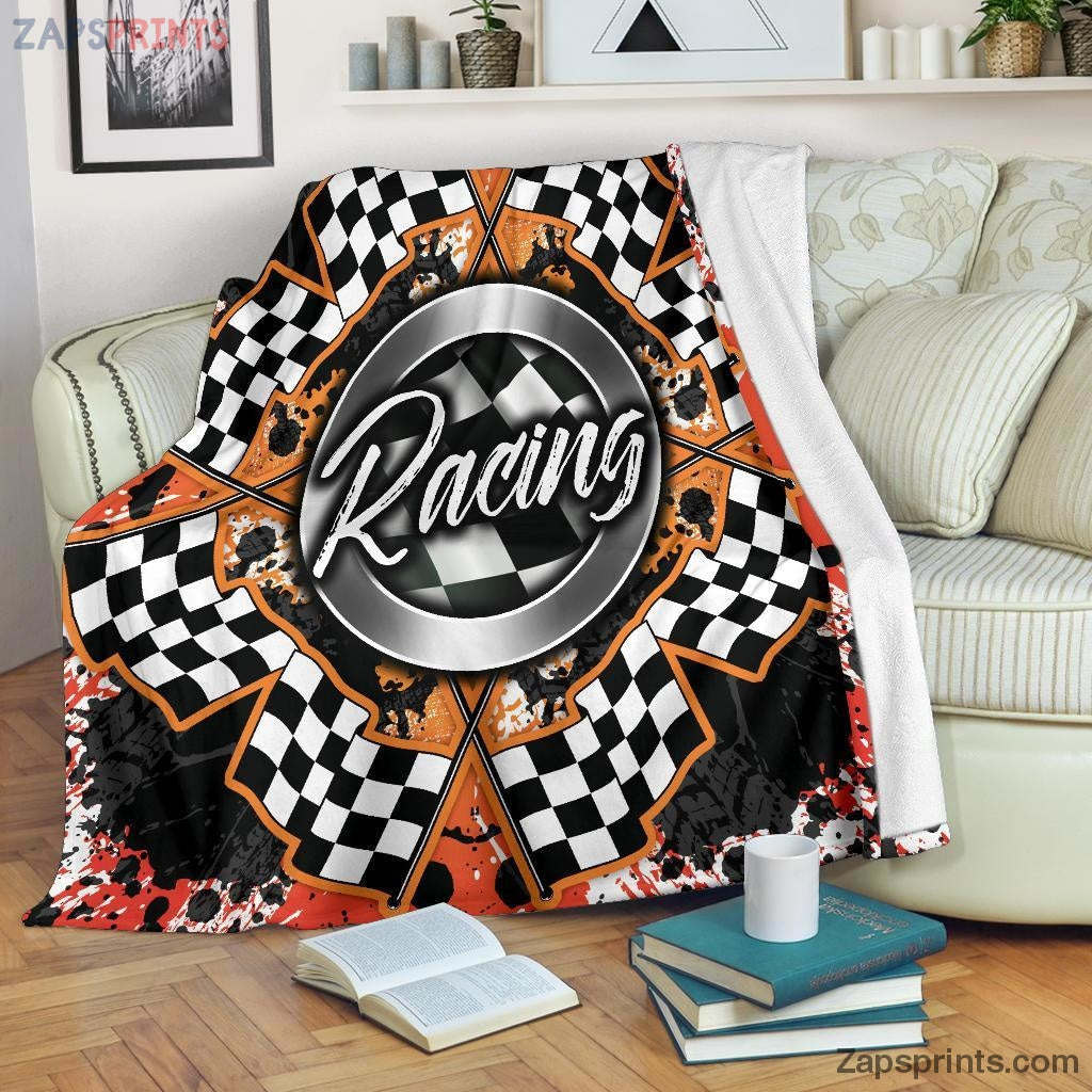 Gift For Racing Lover – Racing Blanket – Gift For Friends