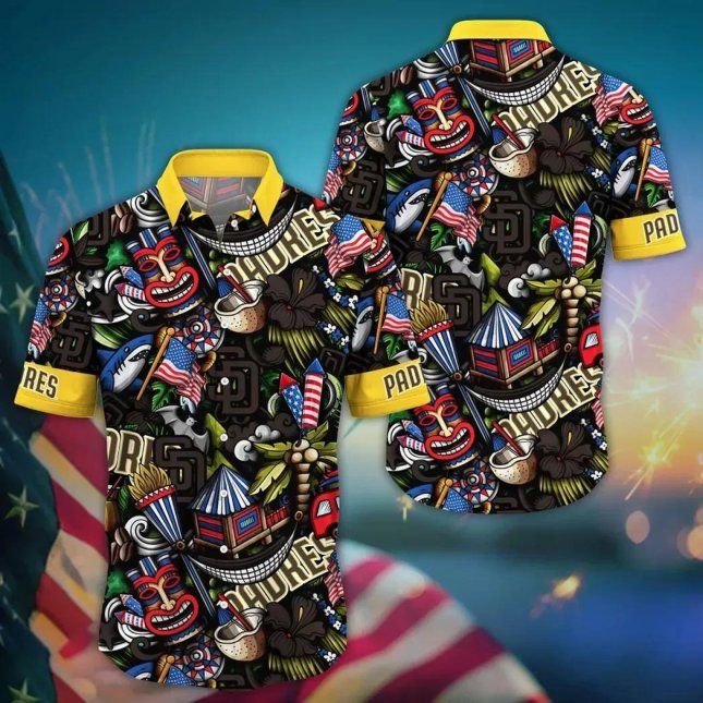 Padres Hawaiian Shirt San Diego Carnival Spirit