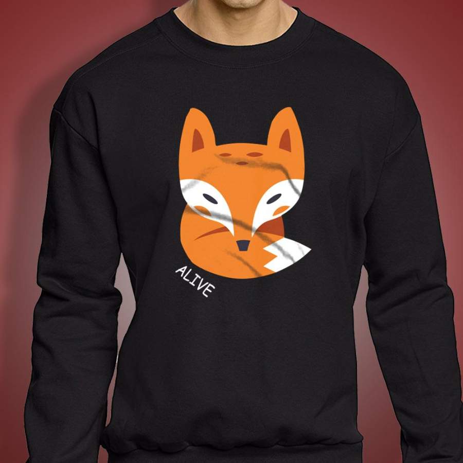 Alive Little Fox Men’S Sweatshirt