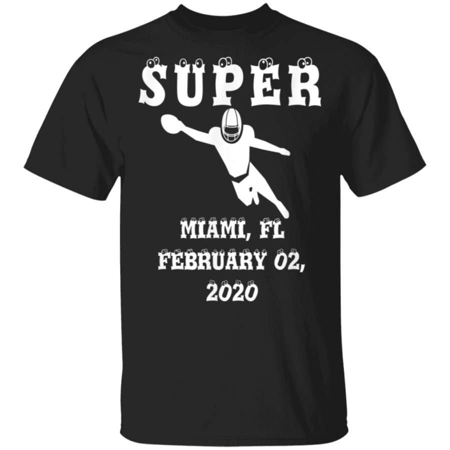 Super Miami Florida Best Gift for Super Bowls TShirt Kansas City Football T-Shirt