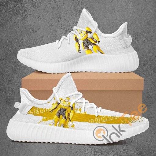 Bumblebee Custom Shoes Personalized Name Yeezy Sneakers