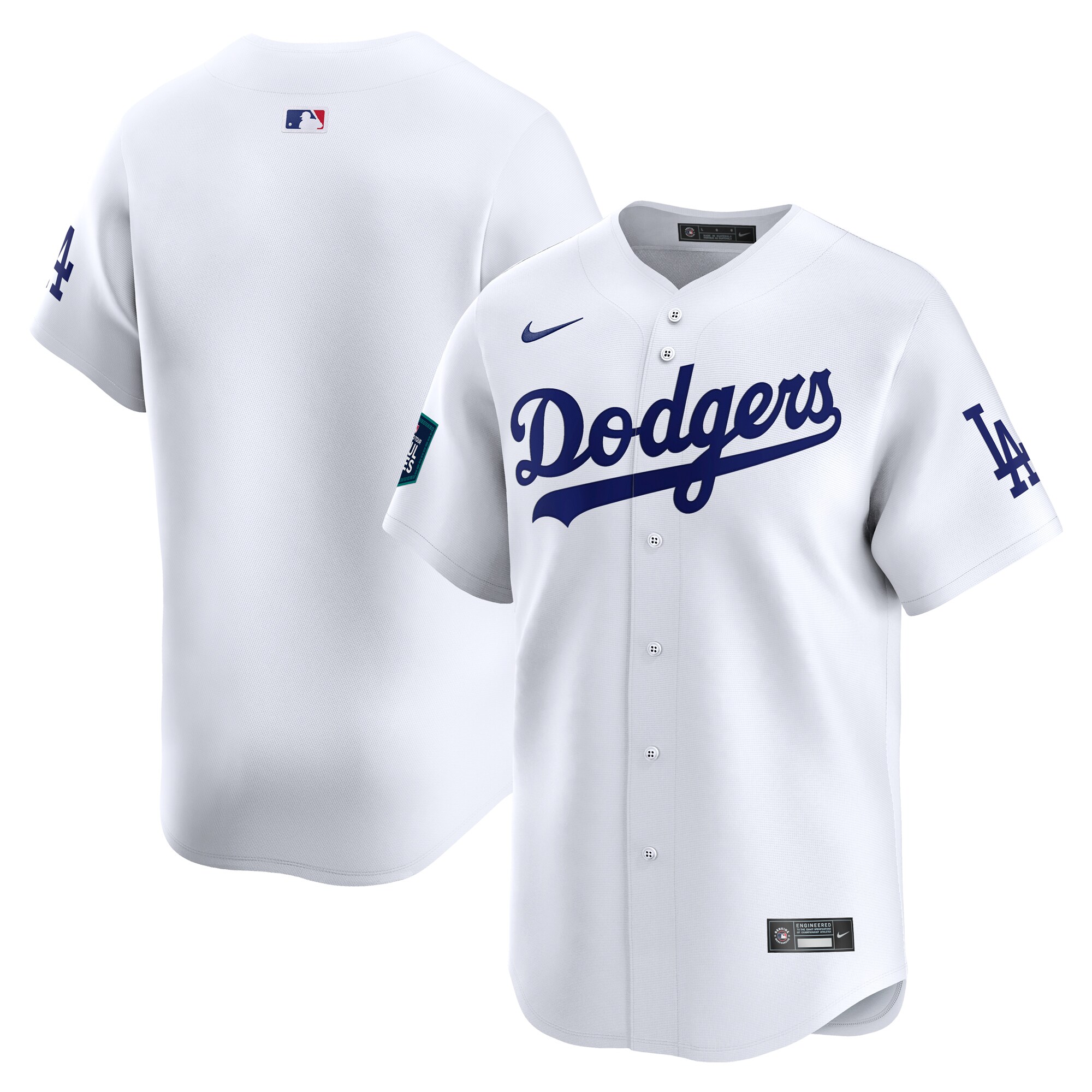 Los Angeles Dodgers 2024 MLB World Tour Seoul Series Home Limited Jersey  White