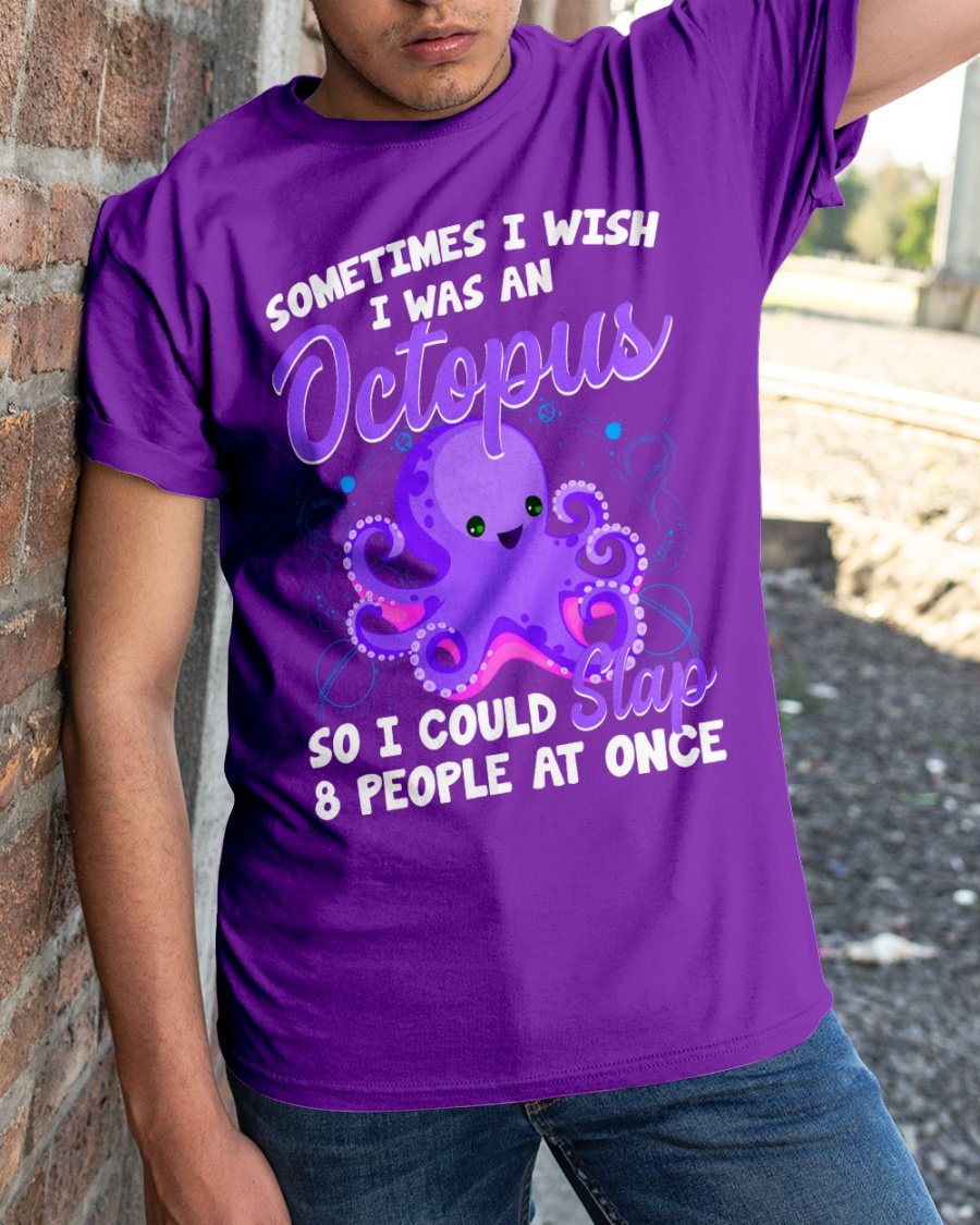 Higozy™ Wish I Was An Octopus Classic T-Shirt