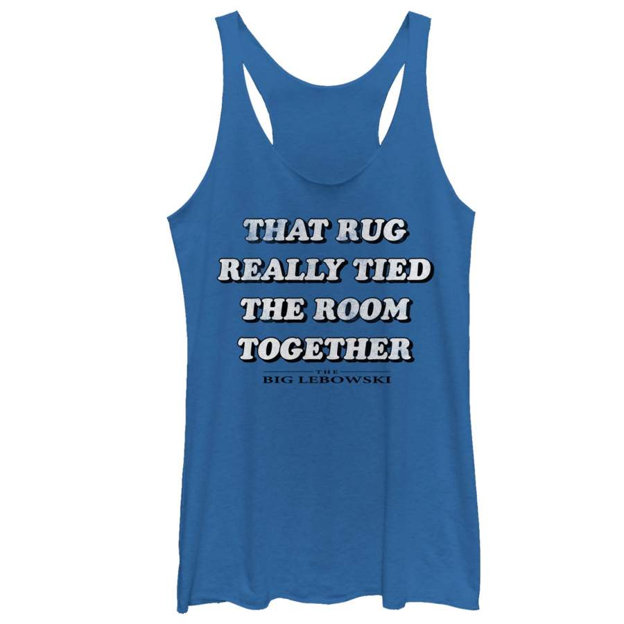 The Big Lebowski Women’s Rug Really Tied Room Together  Racerback Tank